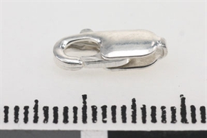 Karabinhagelås (lobster) 19 mm sølv