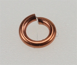 Øsken kobber 6 mm (1.0 mm) 10 stk