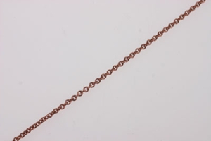 Ankerkæde tæt kobber, 0,6 mm tråd