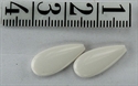 Anboret Created gem dråbe, flad hvid