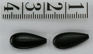 Anboret Created gem dråbe, flad sort