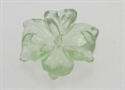Cu-zirkon Blomst 10 mm Lysgrøn