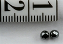 Hæmatit 2 mm rund facet