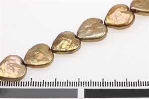 Perlekæde Hjerte ca. 12 x 14 mm