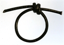 Lædersnøre sort 2,5 mm
